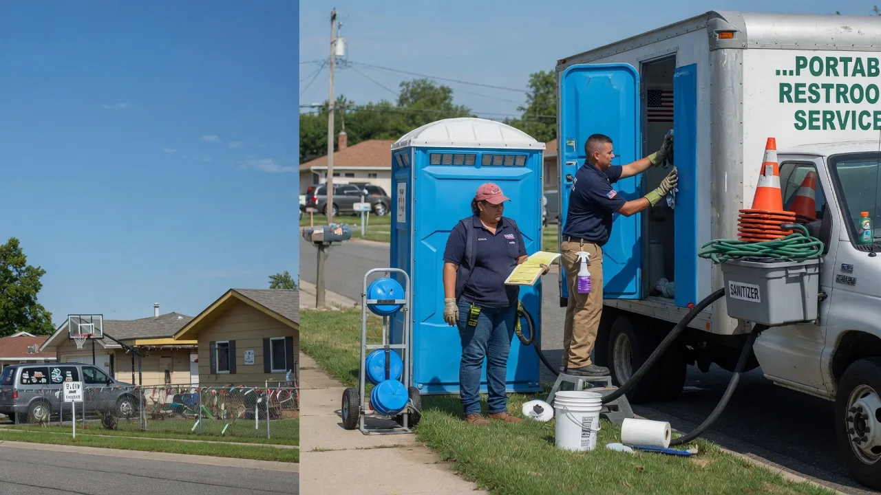 Portable Toilet Rental in Markleville, IN near me